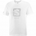 Kortærmet Sport T-shirt Salomon  Outlife Logo Hvid