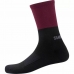 Спортивные носки Shimano Original Wool Чёрный Тёмно Бордовый
