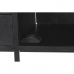 Σκευοθήκη DKD Home Decor 210 x 45 x 75 cm Μαύρο Μέταλλο Ξύλο από Μάνγκο