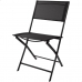 πτυσσόμενη καρέκλα Aktive Μαύρο 46 x 81 x 55 cm (4 Μονάδες)