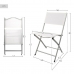 πτυσσόμενη καρέκλα Aktive Λευκό 46 x 81 x 55 cm (4 Μονάδες)