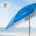 Sombrilla Aktive Azul Poliéster Aluminio 200 x 205 x 200 cm (6 Unidades)
