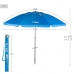 Parasol Aktive Azul Poliéster Alumínio 200 x 205 x 200 cm (6 Unidades)