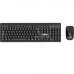 Tastatură și Mouse Nilox NXKMWE011 Negru Qwerty Spaniolă