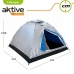 Tent Aktive 4 persons 205 x 130 x 205 cm (2 Units)