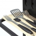 Barbecue Utensils Set Aktive 4 Pieces Barbecue Stainless steel 10 x 42 x 4 cm (4 Units)