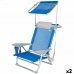 Plážová židle Aktive Modrý 47 x 67 x 43 cm (2 kusů)