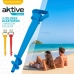 Wkrętak do wbijania parasola Aktive Plaża Plastikowy 10 x 43 x 5,5 cm (24 Sztuk)