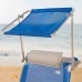 Pludmales krēsls Aktive Zils 47 x 67 x 43 cm (2 gb.)