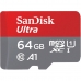 Mикро SD карта памет с адаптер Western Digital SDSQUAB-064G-GN6IA 64 GB