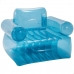 Fauteuil de piscine gonflable Intex Bleu Transparent 109 x 79 x 107 cm (4 Unités)