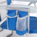 Fotel plażowy Aktive Niebieski Biały 49 x 78 x 56 cm (2 Sztuk)