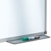 Magnetická tabula Nobo Basic 90 x 60 cm Biela Striebristý Aluminium Oceľ