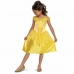 Kostyme barn Disney Princess Bella Basic Plus Gul