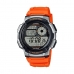 Мъжки часовник Casio WORLD TIME ILLUMINATOR Оранжев (Ø 43 mm)