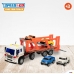 Tovornjak za prevoz avtomobilov in tovornjak Speed & Go 37,5 x 12,5 x 10 cm (2 kosov)