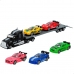 Автовоз и машинки с самозаводом Speed & Go 28 x 5 x 4,5 cm (12 штук)