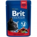 Comida para gato Brit Pouches Family Plate Frango Peru Vitela Bacalhau 12 x 100 g