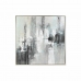 Maleri DKD Home Decor Abstrakt (131 x 4 x 131 cm)