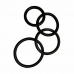 Δαχτυλίδια Πέους O-Rings Σετ με 4 Διαφορετικά Μεγέθη Sportsheets SS694-01 Μαύρο