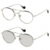 Óculos escuros masculinos Moncler ML0105 54016