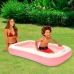 Opblaasbaar Kinderzwembad Intex Eiland 90 L 167 x 26 x 101 cm Wit Roze (6 Stuks)