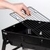 Hordozható grill Aktive Négyszögletes Fekete 50 x 23 x 30 cm (2 egység)