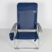 Stolica za za plažu Aktive Slim Sklopiv Mornarsko plava 47 x 87 x 58 cm (2 kom.)