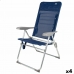 Strandstuhl Aktive Slim Biegsam Marineblau 47 x 107 x 66 cm (4 Stück)