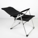 Пляжный стул Aktive Deluxe Складной Чёрный 49 x 123 x 67 cm (2 штук)