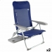 Plážová stolička Aktive Slim Skladateľný Námornícka modrá 47 x 89 x 57 cm (2 kusov)