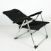 Καρέκλα στην παραλία Aktive Deluxe Εύκαμπτο Μαύρο 49 x 105 x 59 cm (x2)