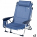 Paplūdimio kėdė Aktive Sulankstomas Tamsiai mėlyna 51 x 76 x 45 cm (2 vnt.)