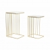 Set of 2 small tables DKD Home Decor Golden 45,4 x 37,5 x 73 cm