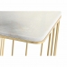 Набор из двух столов DKD Home Decor Позолоченный 45,4 x 37,5 x 73 cm