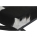 Foot-of-bed Bench DKD Home Decor Чёрный Бежевый Металл Коричневый Кожа Белый Колониальный (120 x 40 x 50 cm)