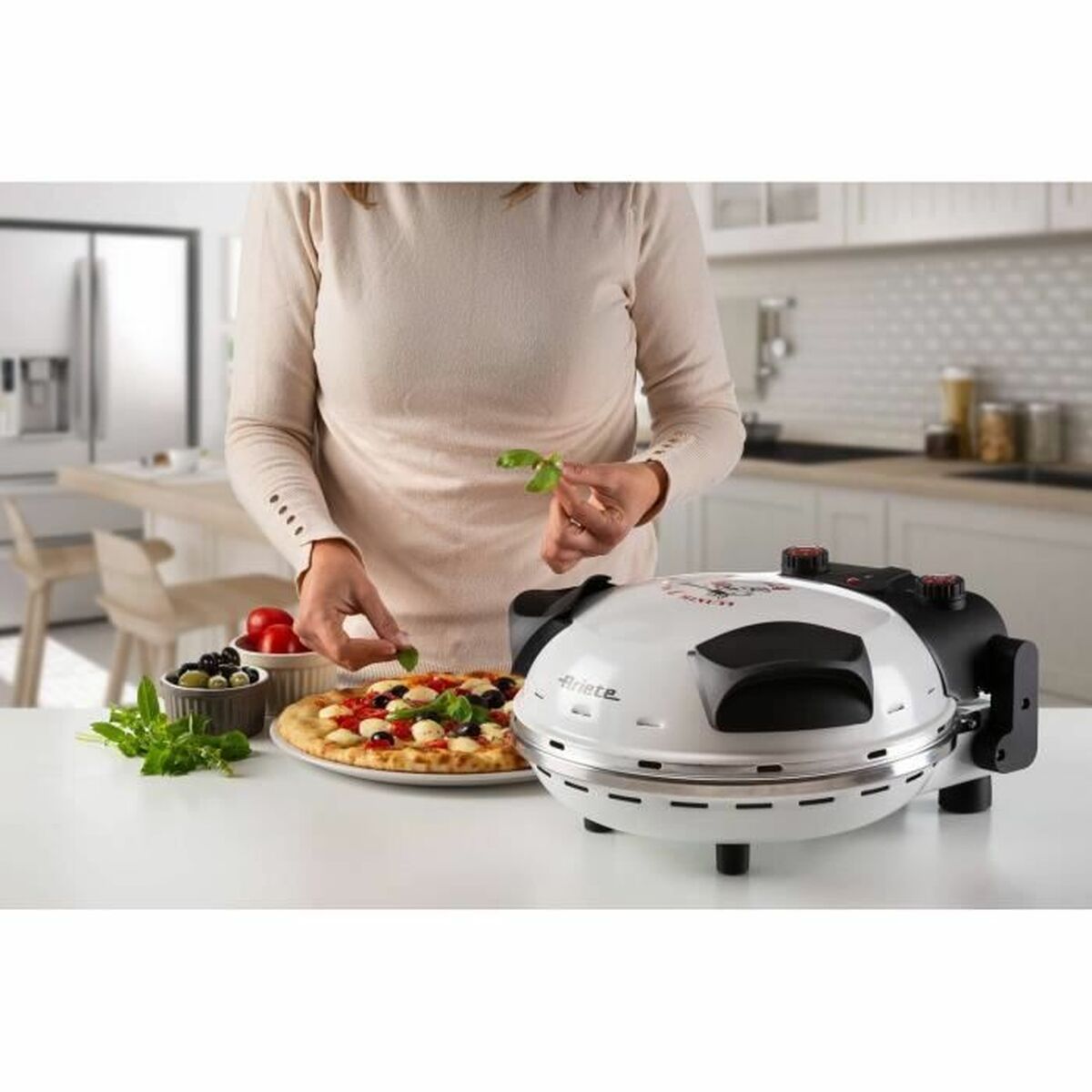 Pizzamaker Ariete 918 Wit 1200 W