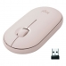 Bezdrátová myš Logitech Logitech Pebble M350 1000 dpi Růžový