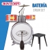 Drums Bontempi Red Plastic 50 x 68 x 50 cm (7 Pieces) (2 Units)