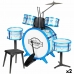 Барабаны Bontempi Синий Пластик 85 x 68 x 65 cm (9 Предметы) (2 штук)