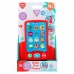 Telefon jucărie PlayGo Roșu 6,8 x 11,5 x 1,5 cm (6 Unități)