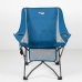 Cadeira Dobrável para Campismo Aktive Azul 48 x 86 x 50 cm (2 Unidades)