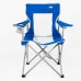 Πτυσσόμενη καρέκλα για κάμπινγκ Aktive Μπλε Γκρι 46 x 82 x 46 cm (4 Μονάδες)