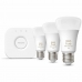 Smart Gloeilamp Philips Kit de inicio: 3 bombillas inteligentes E27 (1100) 9 W E27 6500 K 806 lm
