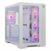 ATX Közepes Torony PC Ház Nox NXHUMMERASTRAWH Fehér Ventilátor x 4
