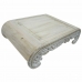 Postranný stolík DKD Home Decor Biela Mangové drevo 89 x 63,5 x 25,4 cm