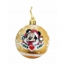 Vánoční koule Minnie Mouse Lucky Zlatá 10 kusů Plastické (Ø 6 cm)