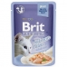 Macska eledel Brit Premium Csirke Lazac szín Borjúhús 12 x 85 g