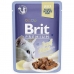 Kaķu barība Brit Premium Cālis Laša krāsas Teļa gaļa 12 x 85 g