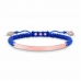 Bracelete feminino Thomas Sabo LBA0068-898-1 Azul Ouro rosa Prata